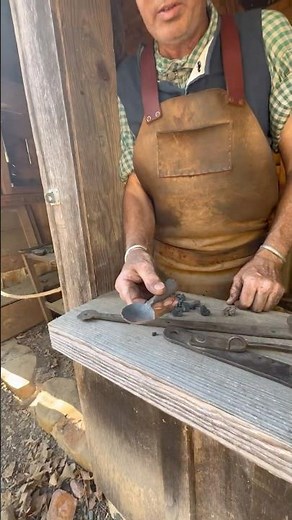 Blacksmith Tools in Action: The Lead Ladle