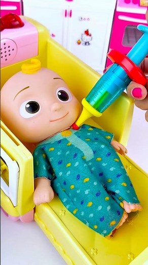 ASMR Unboxing Miniature Cocomelon Doctor Set 🚑| Satisfying Ambulance Toy Play with Subi Toys