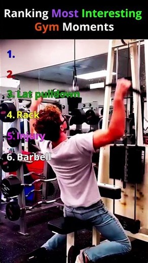Ranking Most Interesting Gym Moments🏋️💪