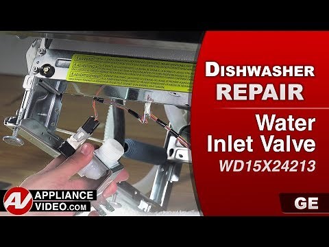 GE Dishwasher - Leaking Water - Water Inlet Valve Repair