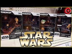 Star Wars Fandrop Diorama Figure Sets Blast Through Target Darth Vader, Obi-Wan Kenobi, Mandalorian
