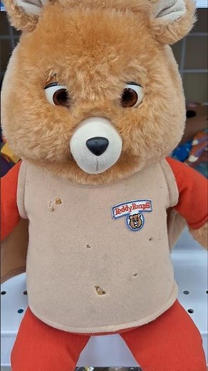 vintage 1985 Teddy Ruxpin animatronic bear toy #goldhunter137