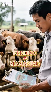 Feeding cattle keeps them alive. Managing cattle makes them grow. Which one do you think most Filipino farmers are doing? #Philippines #Filipinos #CattleRaisingPH #FeedManagement #BeefPH #AgriculturePH #ThinkDeeper | JOWIE