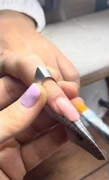 • “Nail Form Application 💅 | Polygel Extension Step by Step #shorts”
