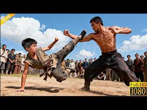 100 bullies arrogantly besiege the young man, only to be instantly defeated by him.