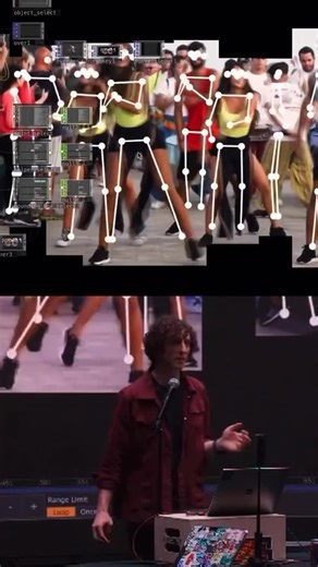 TouchDesigner on Instagram: "repost @datlabnyc @blankensmithing @zerospacelabs Torin @blankensmithing showcased his new YOLO plugin for TouchDesigner at the DATLAB meetup. Featuring multi-person pose tracking, object tracking with persistent IDs, face-tracking, VisDrone models for aerial floor-tracking, and support for custom YOLOv11 models—all running inside TouchDesigner with zero installation. Join us at the next TouchDesigner event — RSVP in the link in bio. Edited by @jayjiang.709, AV by @c