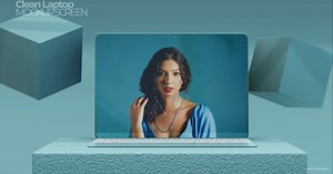 Dynamic 3D Laptop Screen Mockup Animation