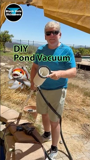 DIY Pond Vacuum | Cleaning Pond Bottom