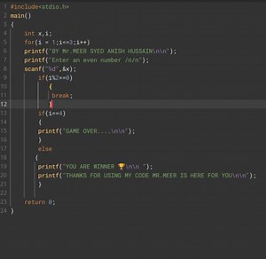 Analyze the provided C code snippet. What is the purpose of the... | Filo