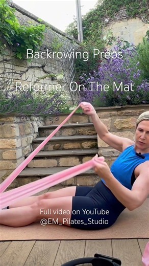 Back rowing | Reformer on the Mat| beginner| stretch | Stott