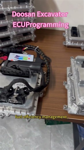 0281020084 ECU computer board with program suitable for Doosan backhoe loaders