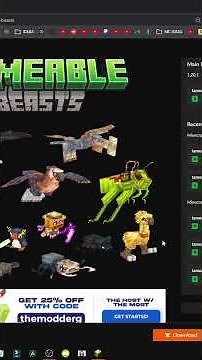 COMMENT OBTENIR LE MOD Bêtes apprivoisables pour MINECRAFT
