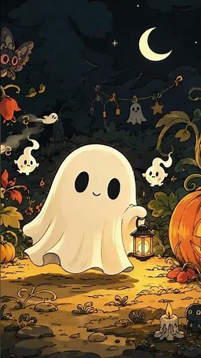Ghost Lantern Walk 👻 Cozy Halloween Lofi for Peaceful Autumn Nights & Study 🎃🌙