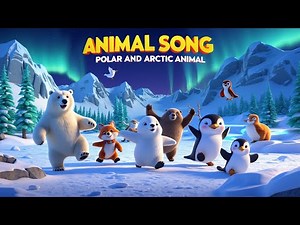 Animal song: Polar and Arctic Animals | Nursery Rhymes for Kids | Little Noah Rhymes