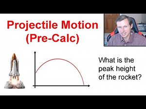 Projectile Motion Problem in Pre-Calc /Algebra