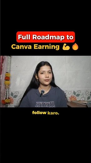 Earn Money Online with Canva (Beginner to Pro Roadmap) #earnmoneyonline #canva #earnmoney