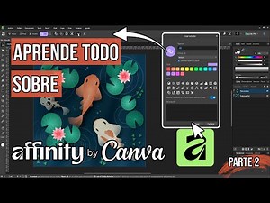 Affinity Tutorial by Canva | Tools, Studios, View Modes, Install Brushes and Resources