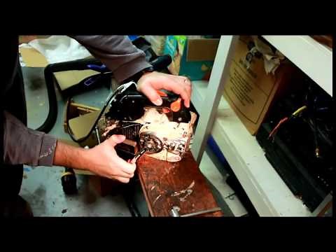 Stihl ms200t dismantling and rebuild part 1 - starting to dismantle and test