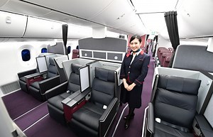 1便6席のファーストクラス　写真特集・JAL 787国内線仕様機（1）