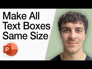 How To Make All Text Boxes The Same Size In Powerpoint (Full 2025 Guide)