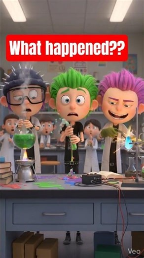 The Messiest Lab Experiment Ever 😱 #science #shorts