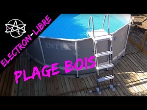 INTEX POOL SURROUND INSTALLATION WITH 1M X 1M WOODEN GRATING