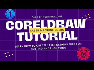 CorelDraw and laser cutting tutorials | CorelDraw training tutorials in hindi | laser designs