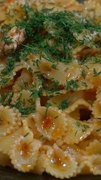 🍝 Chicken Farfalle Pasta with Tomato Sauce. #food #cooking #easyrecipes