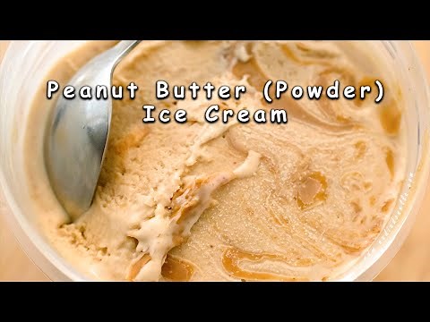 Peanut Butter (Powder) Ice Cream