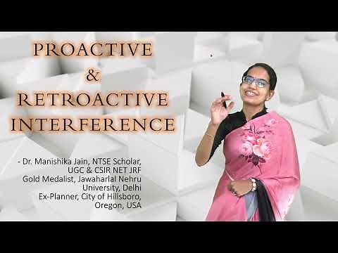 Proactive Interference & Retroactive Interference - Forgetting | Psychology