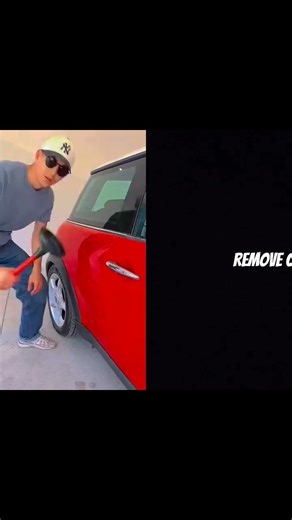 5 genius way to remove car dents at home!