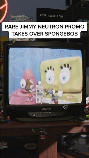 Jimmy Neutron Promo Takes Over SpongeBob
