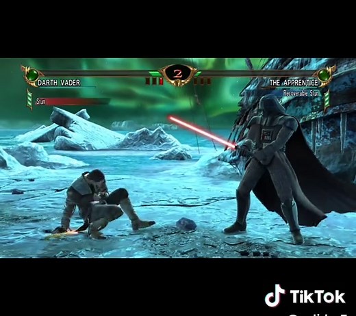 Soul Calibur 4: Darth Vader vs. The Apprentice Clash