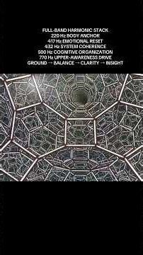 220 Hz • 417 Hz • 432 Hz • 500 Hz • 770 Hz Pure Tones