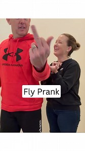 6.4K views · 2.3K reactions | Just had the best time playing the fly prank on my hubby!  He’s definitely my favorite target for a good laugh. It never gets old seeing his reaction! 練 #Prankster #FlyPrank #GoodTimes #LoveMyHubby #FamilyFun #LaughsForDays #viral #fyp #fypシ #foryoupage #couplegoals #hubby | Married Mischief | Facebook
