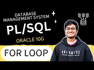 For Loop of PL/SQL || Database Management System Lab || Computer Science || Oracle 10g