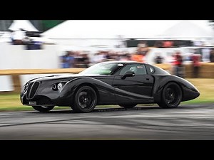 Eadon Green Zeclat: a retro-styled sports car powered by a Chevy LT1 V8 Engine at Goodwood 2022!