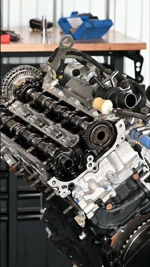 Engine Repair Secrets: Watch a Pro Rebuild a Car Engine! #shorts