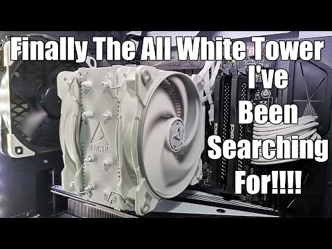 The All White Tower Cooler - Arctic Freezer 34 eSports Duo white Unboxing And Comparison