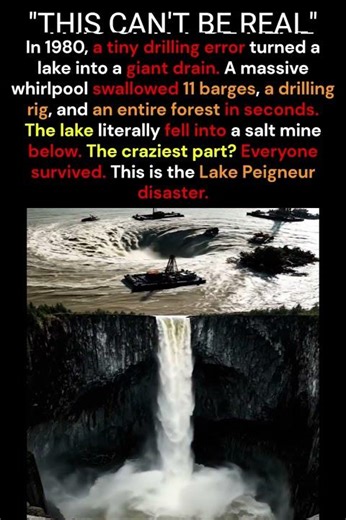 Lake Peigneur: When a Lake Was Swallowed by the Earth