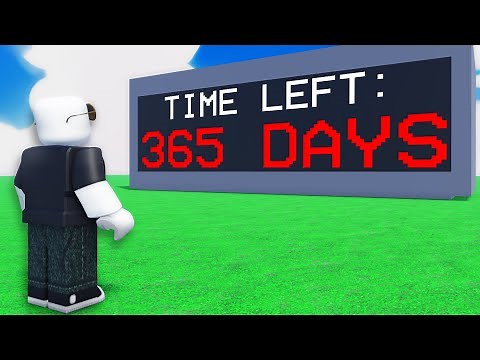 I spent a YEAR in this Roblox game...
