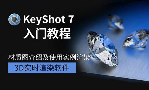 Keyshot-材质图介绍及使用实例渲染