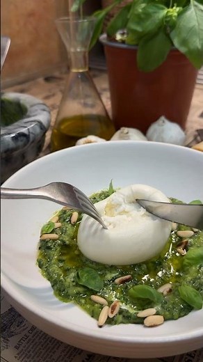 Pesto Genovese Recipe 🍃 #sofiaafoodie #food #pesto #recipe