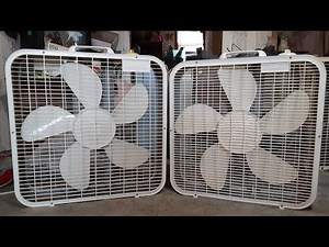 Lasko 3723 and 3733 box fans