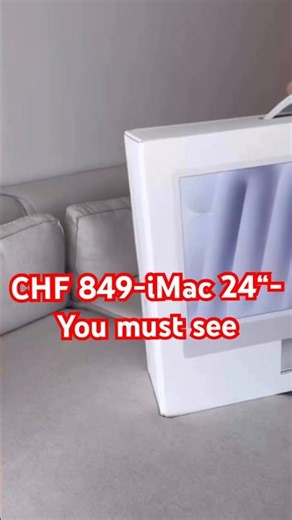 CHF 849.– iMac 24’’ M1 Refurbished – Du musst es sehen! #iMac #AppleM1 #Refurbished #TechDeal