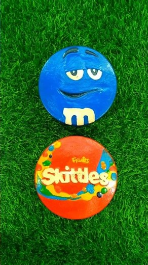 Satisfying Video | How to Unpacking Vibrant Skittles and Yummy M&M'S Candy From 2 Surprise Tins ASMR