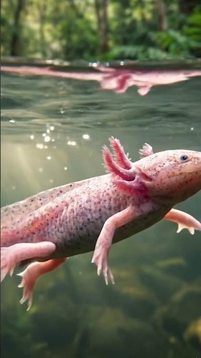 Meet the Axolotl: Nature’s Water Dragon!