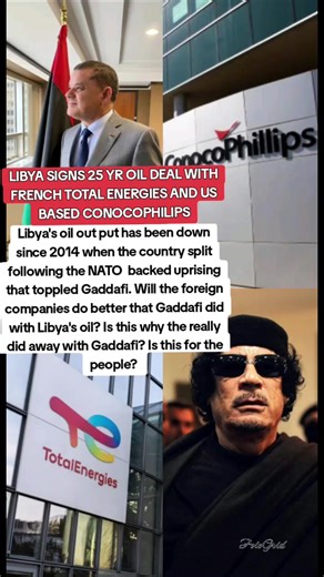 Libya Secures 25-Year Oil Deal with Total Energies