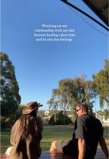 I never thought I’d be here but im so glad I’ve forgiven him and healing in this relationship #Godisgood#fatherdaughter#forgiveness#christlike##jesussaves#trustGod#fyp#farmlife#christian
