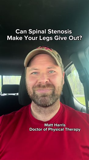 Can Spinal Stenosis Make Your Legs Give Out? #spinalstenosis #spinehealth #backhealth